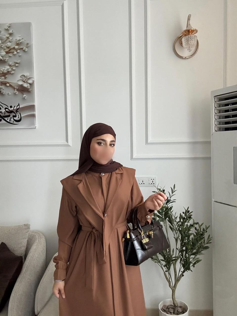Abaya classique moderne